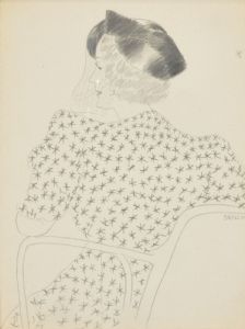 Dame mit Hut, um 1930